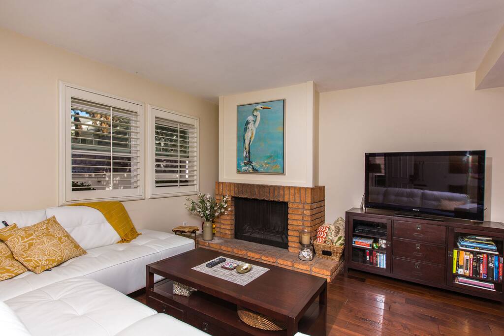 Living Room With Wood Floors