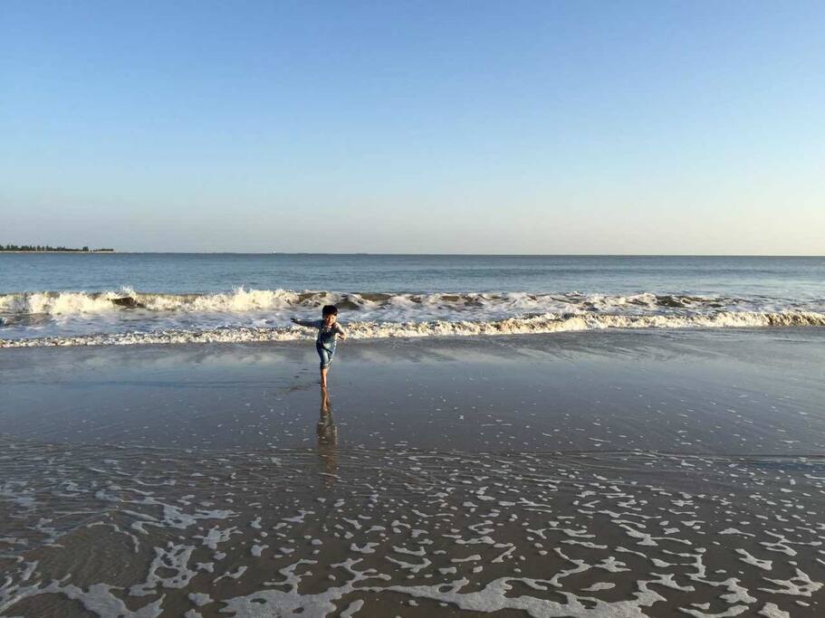 海边嬉戏