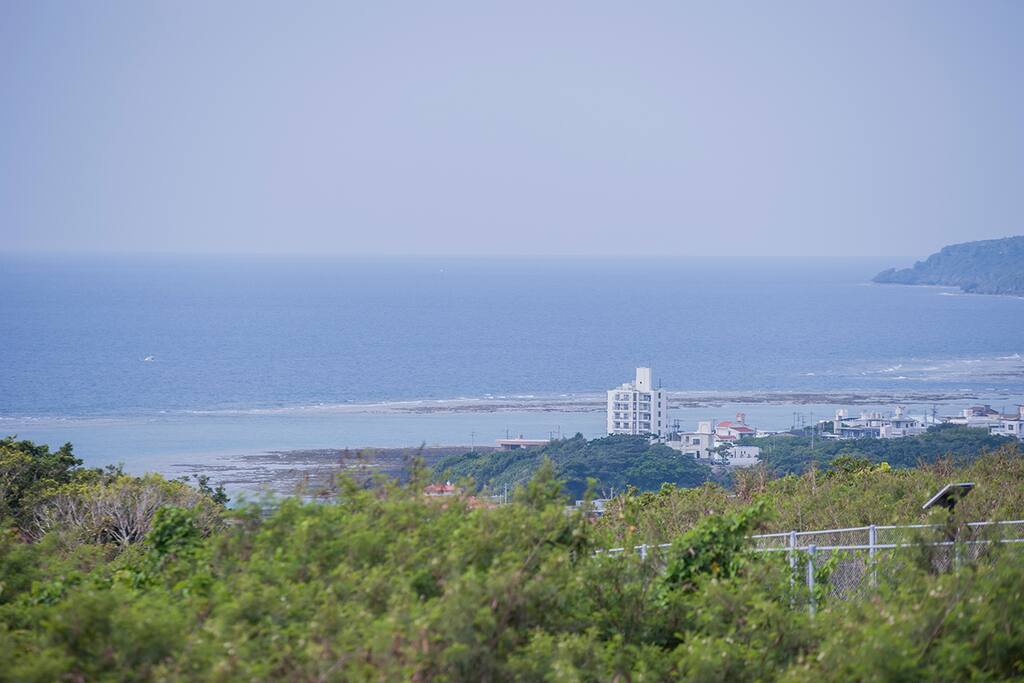 ocean view from balcony