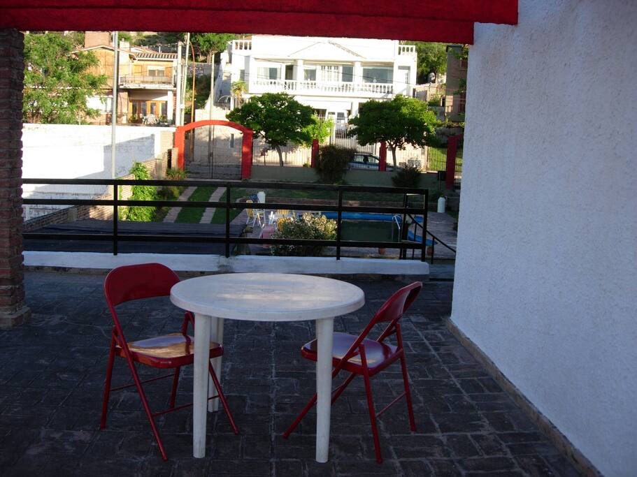 Terraza con vista