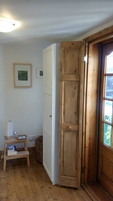 With the window exposed - This shuts at night