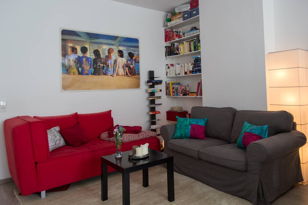 Sitzecke im Wohnzimmer