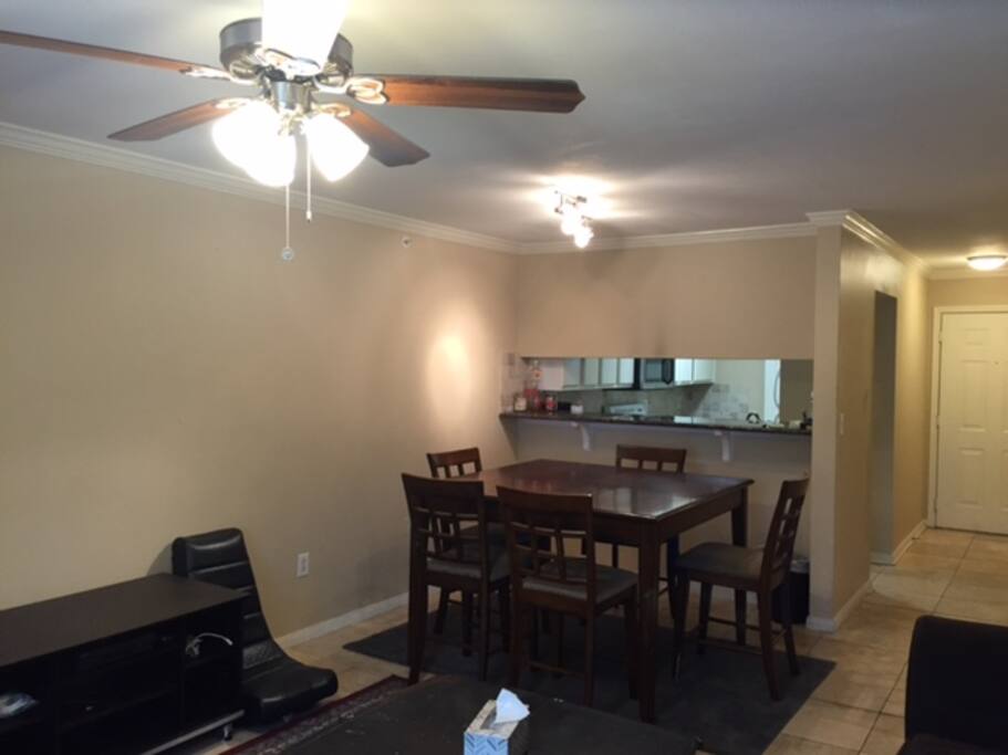 Living Room - Kitchen View