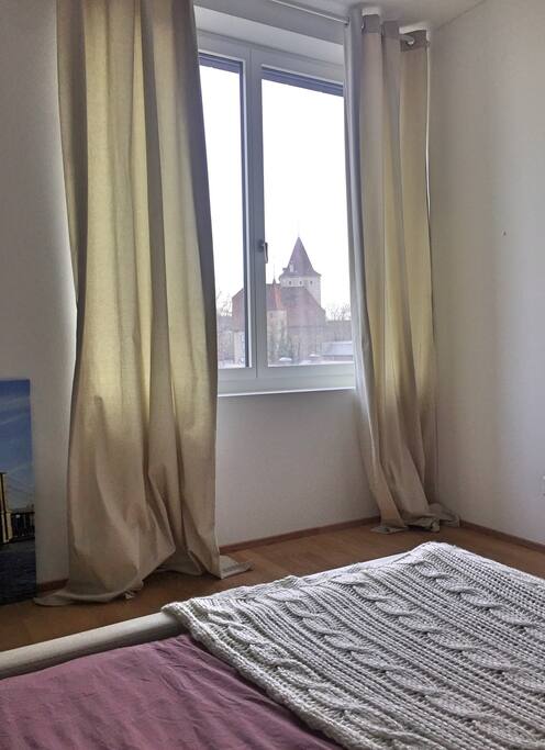 Nidau's Castel (view from the bed)