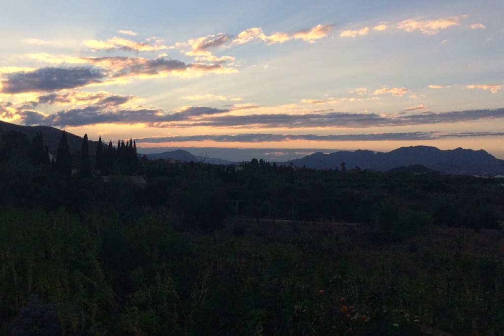 beautiful sunset