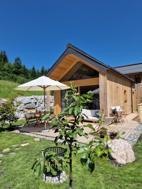 Time out. Nature house. Tiny house.