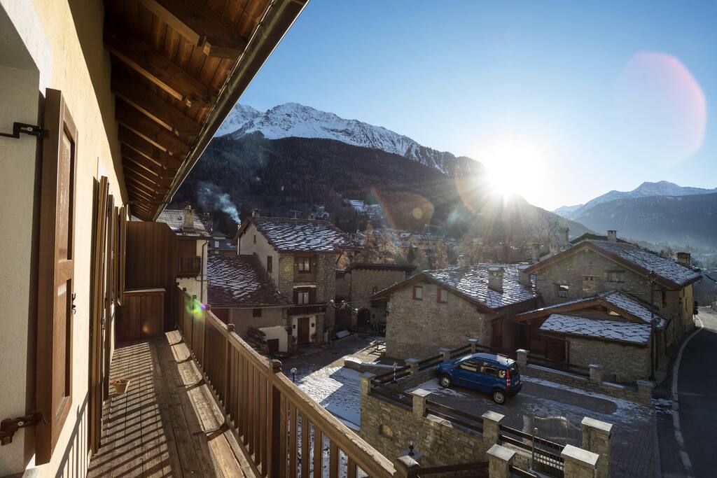 Vista dal balcone Sud