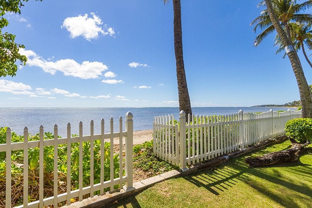Gate out to beach