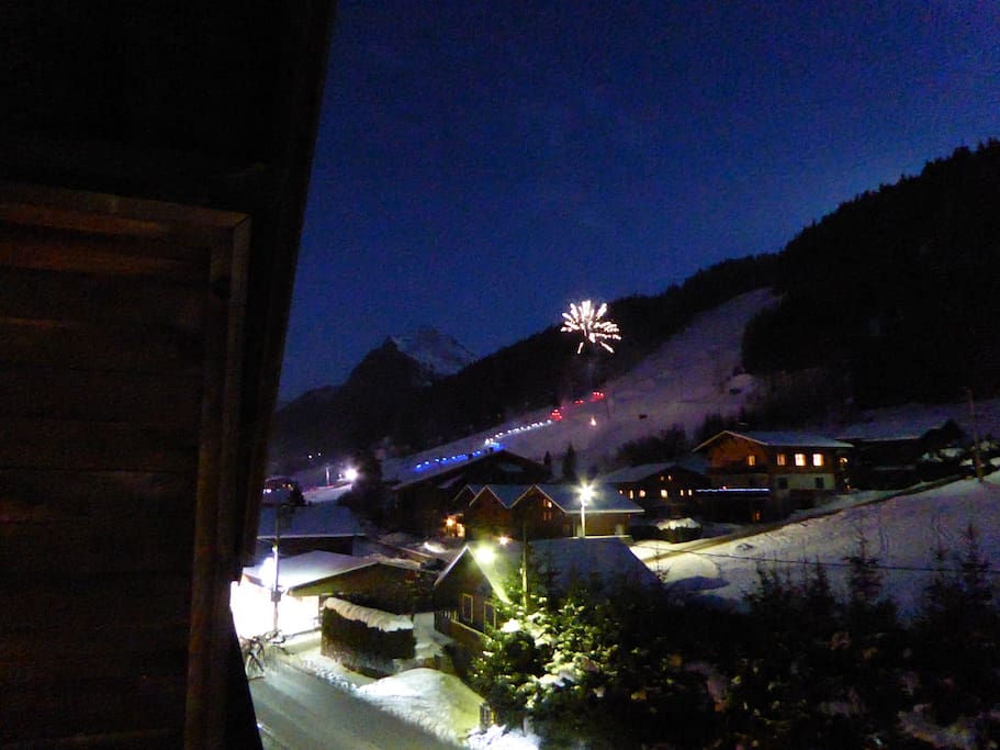 View from the balcony