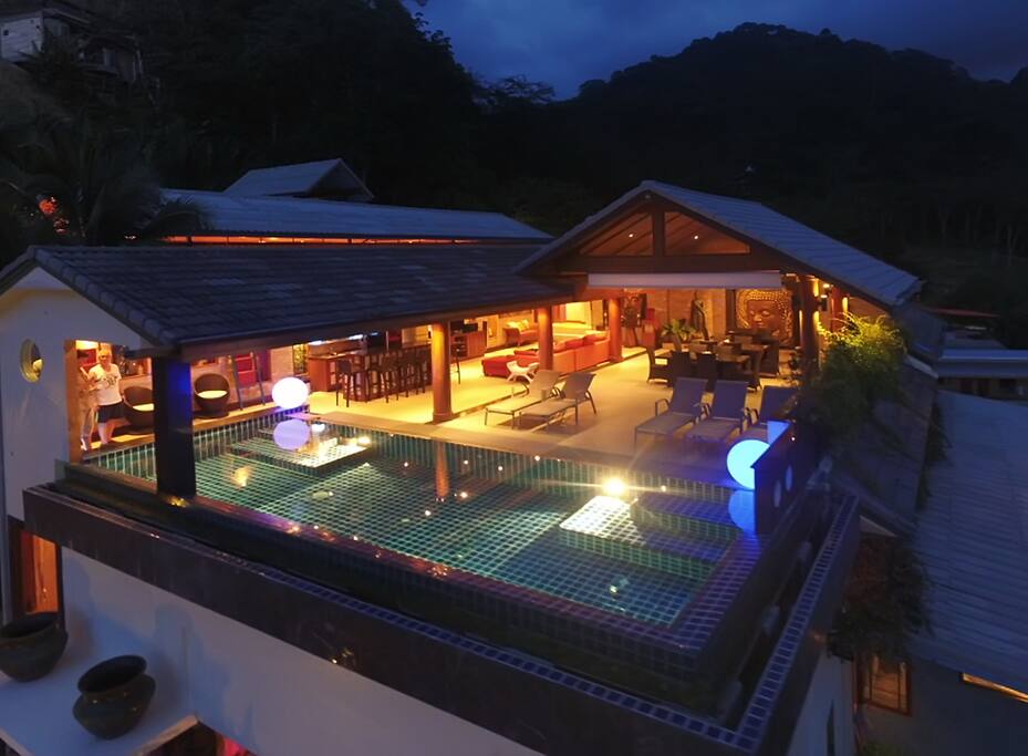 View overlooking the Pool area
