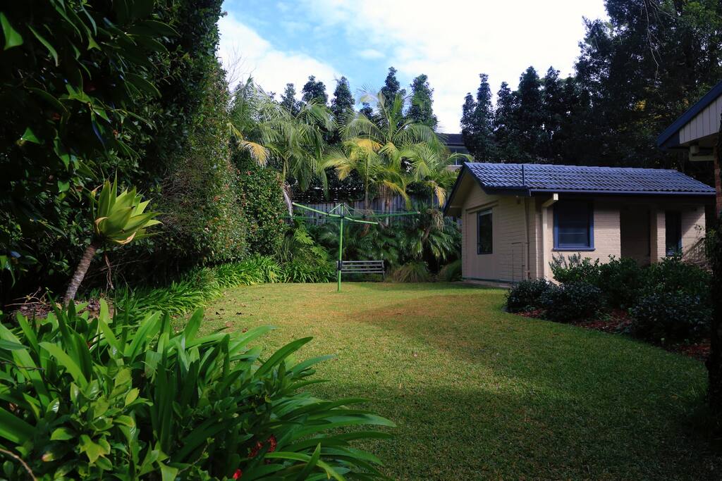 with nice garden view