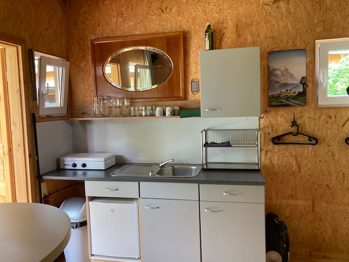 Tiny Chalet Mit Terrasse & Bergblick - Suisse
