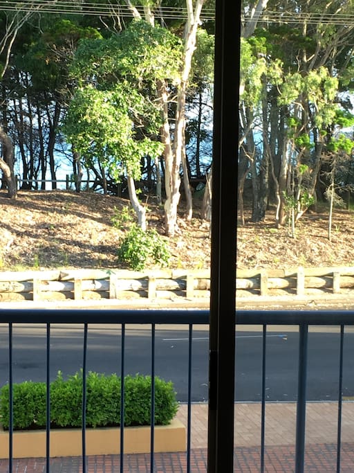 Ocean view from front balcony