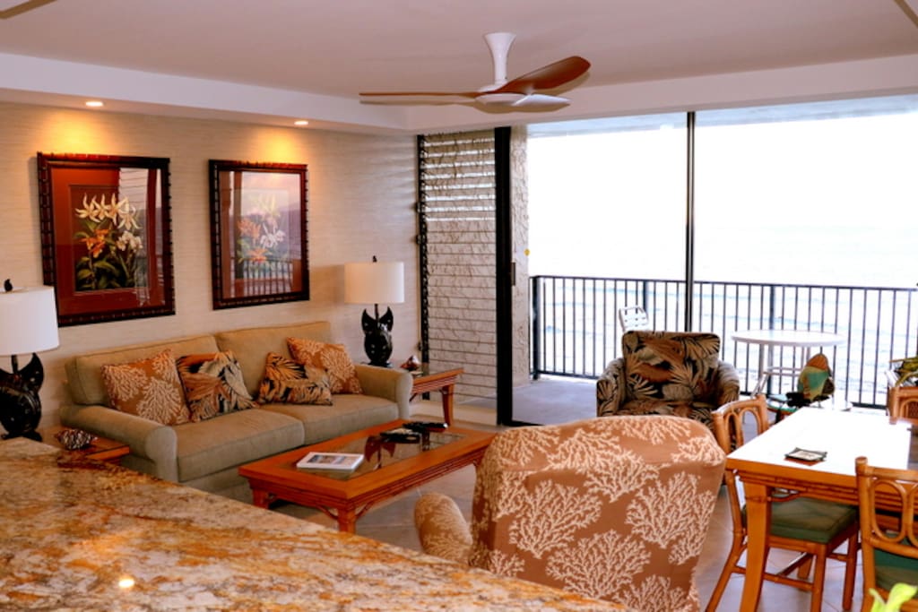 COMFORTABLE TROPICAL LIVING AREA