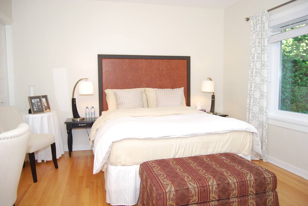 Updated bedroom photo with new furniture
