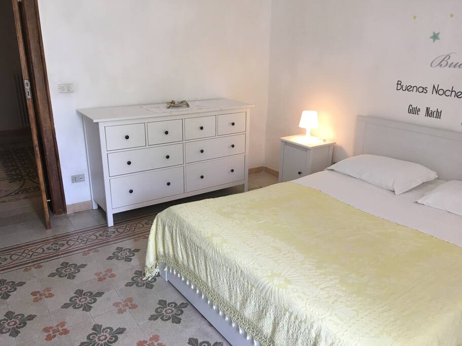 Part of the main bedroom