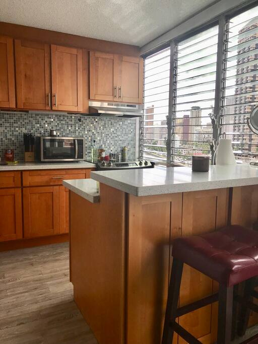 Kitchen with 180^ views