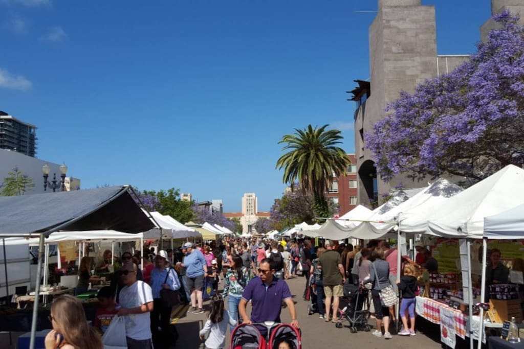 Farmers Market every Saturday. Best way to start your weekend