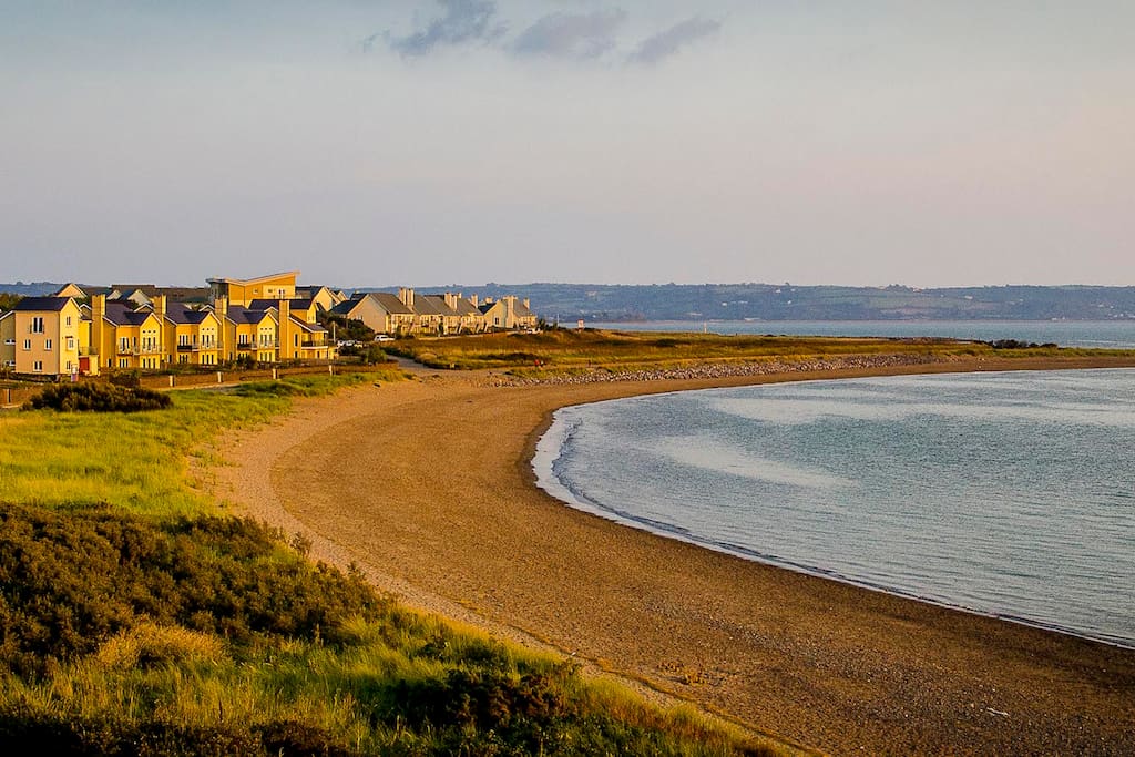 View of the beach to Gower