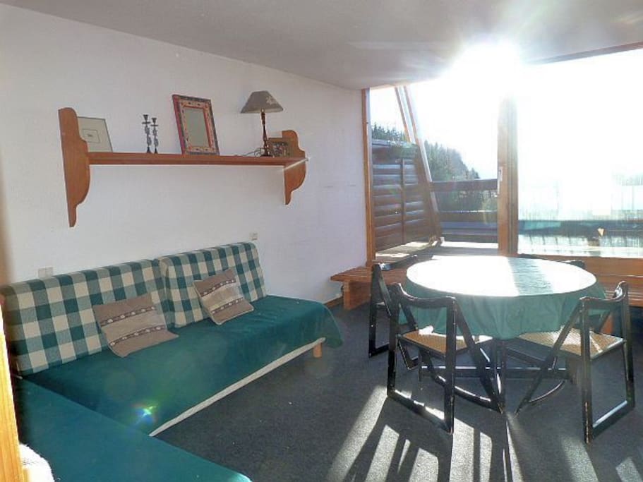 Salon/Salle à manger (2 lits)