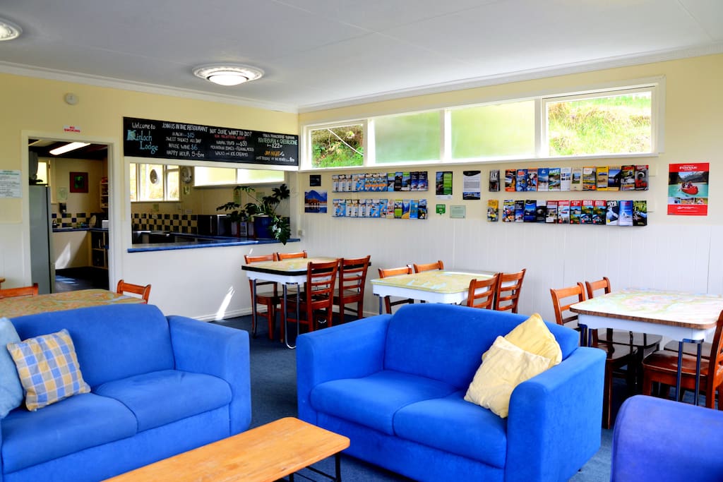 Communal lounge and dining area