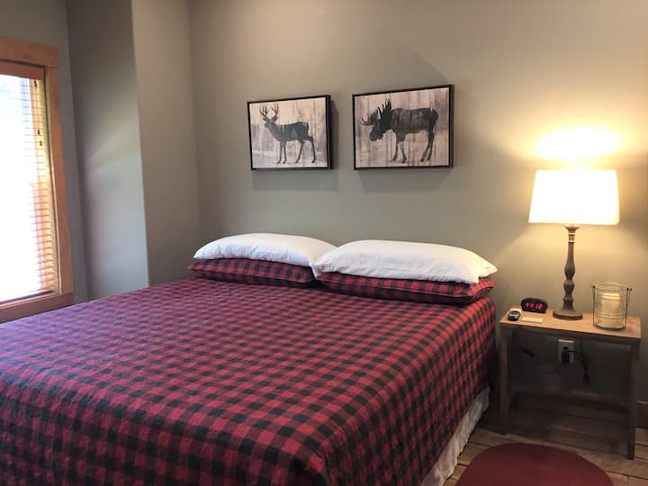 Master Bedroom with King Bed on first floor