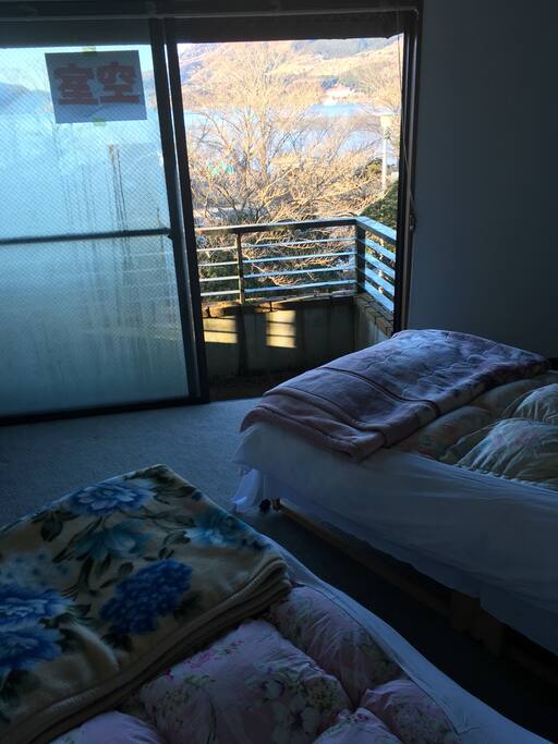 箱根湖栄 湖景三人房 Hakonekoe lake view 3 person room