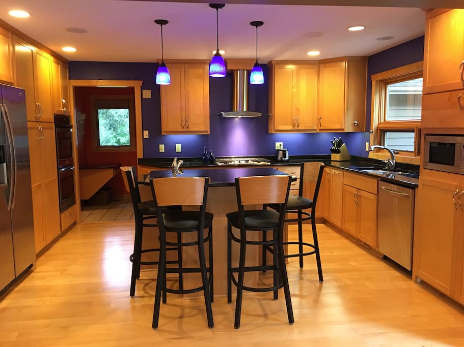 Spacious kitchen