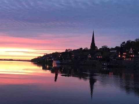 Cozy apartment with balcony in Lauenburg