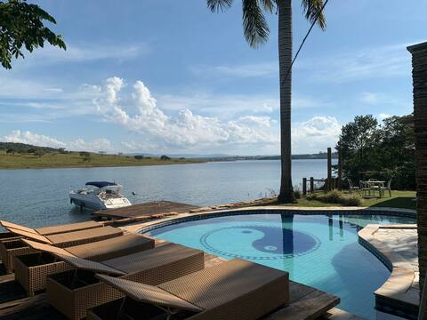 Rancho paradisíaco na Serra da Canastra