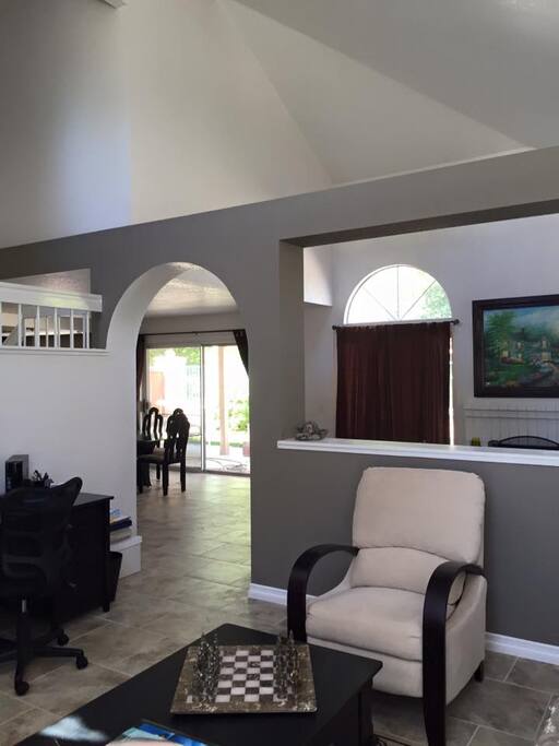 Computer, TV and Chess room