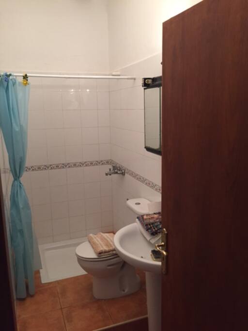 This is the best shower room in the house the 2nd shower room is more basic