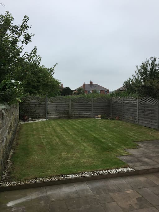 Back garden