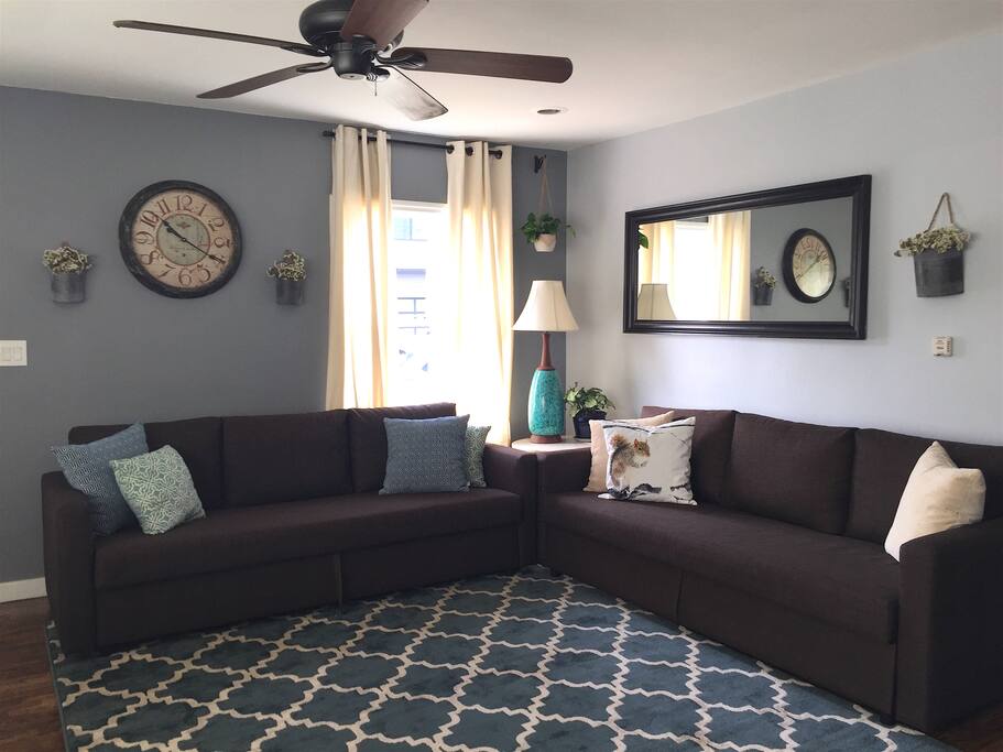 Living Room with Pullout Sofa