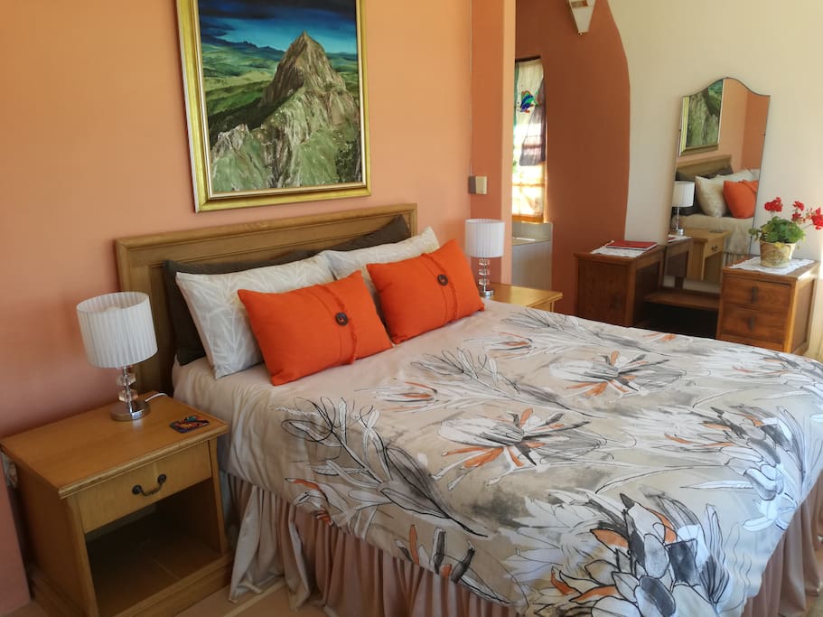The sunny bedroom