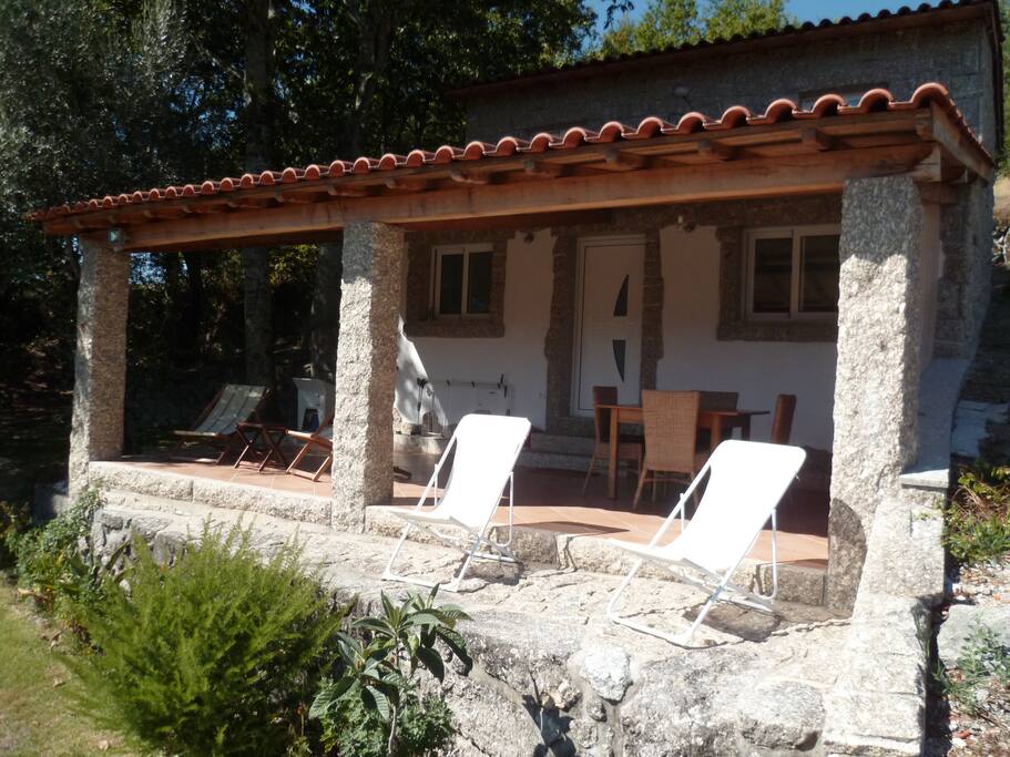 Terrasse couverte