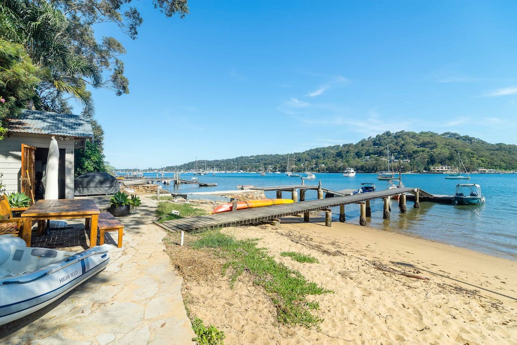 Direct waterfront property with jetty