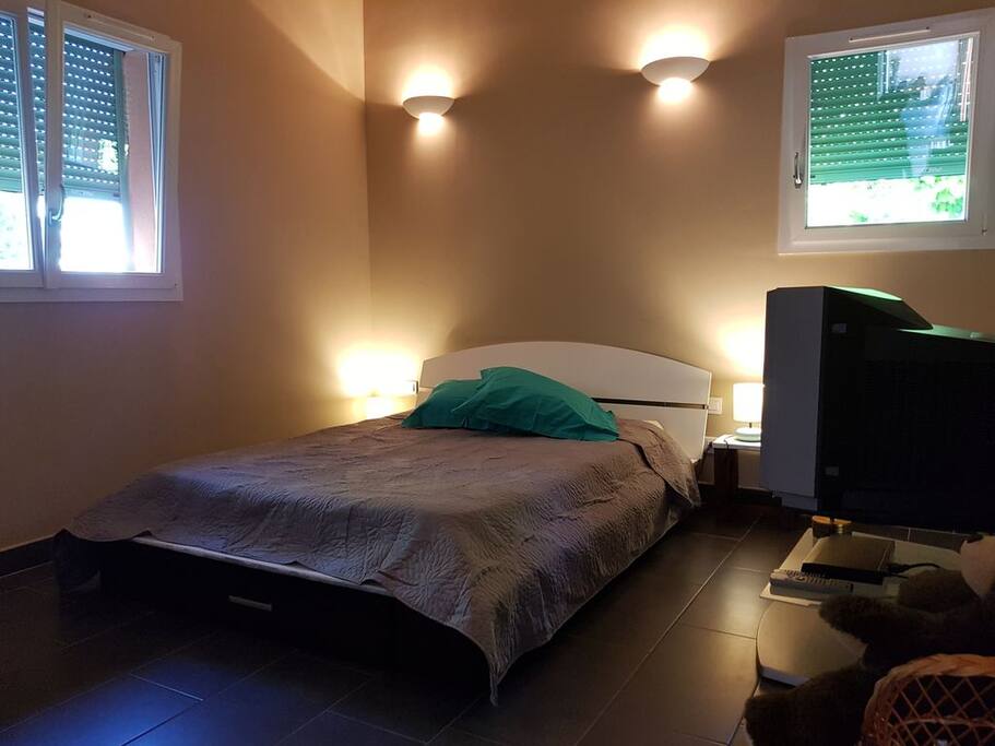 Chambre émeraude