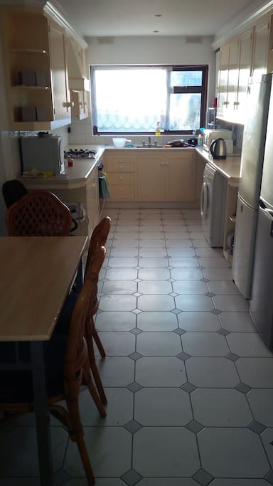 Kitchen with all amenities available for common use.