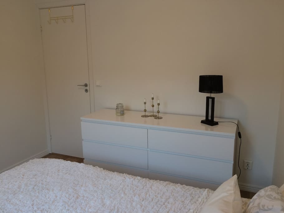 Chest of drawers in the bedroom