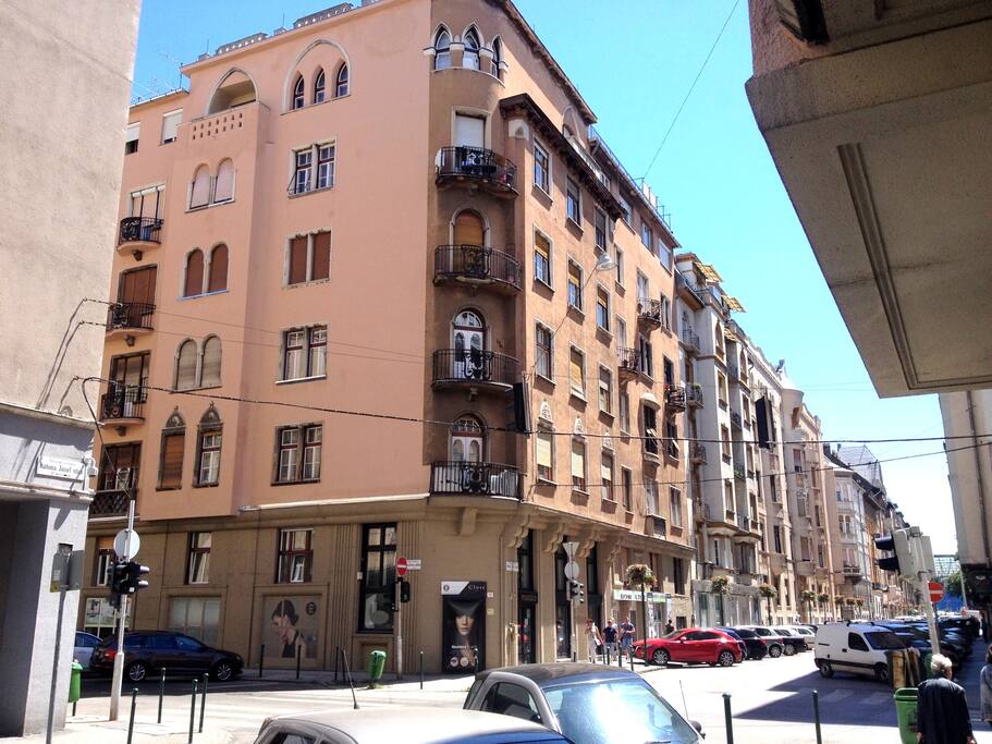 The building.