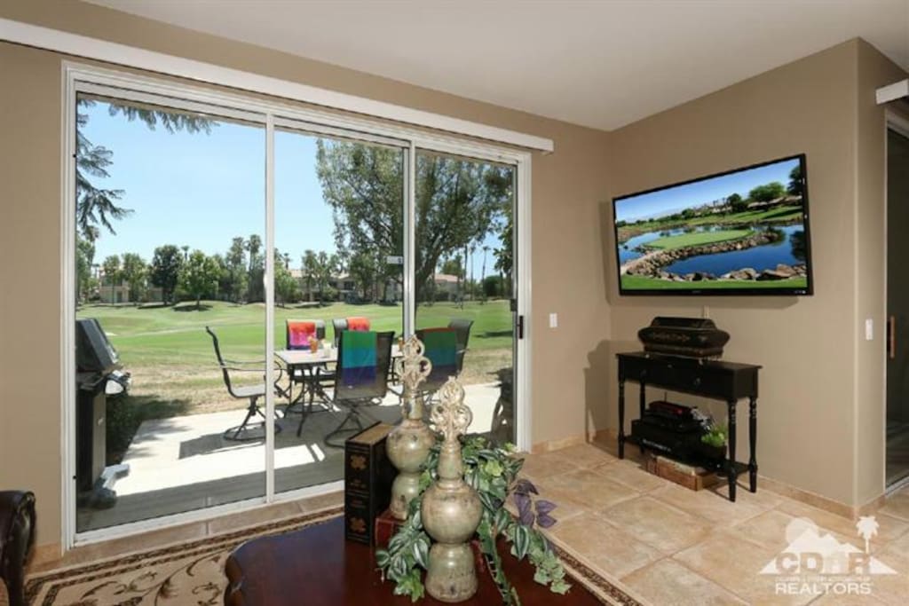Living Room with View of Nicklaus Tournament Course