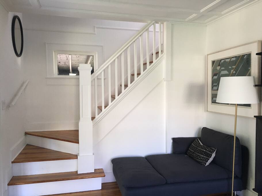 Staircase leading to 2nd floor bedrooms