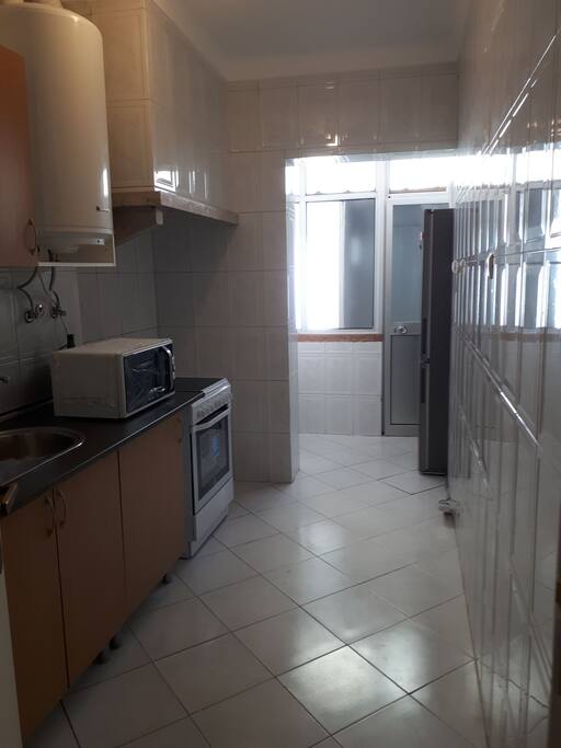 cozinha equipada local onde pode preparar suas refeições