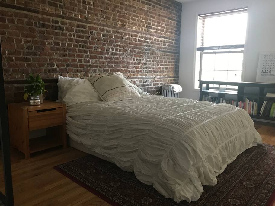 The quiet guest room you'll be staying in.
