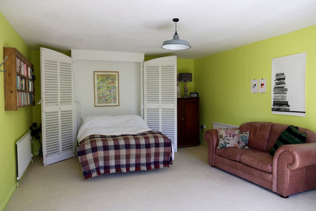 The main room.