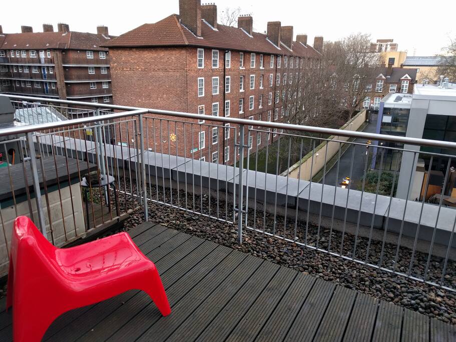 Large balcony