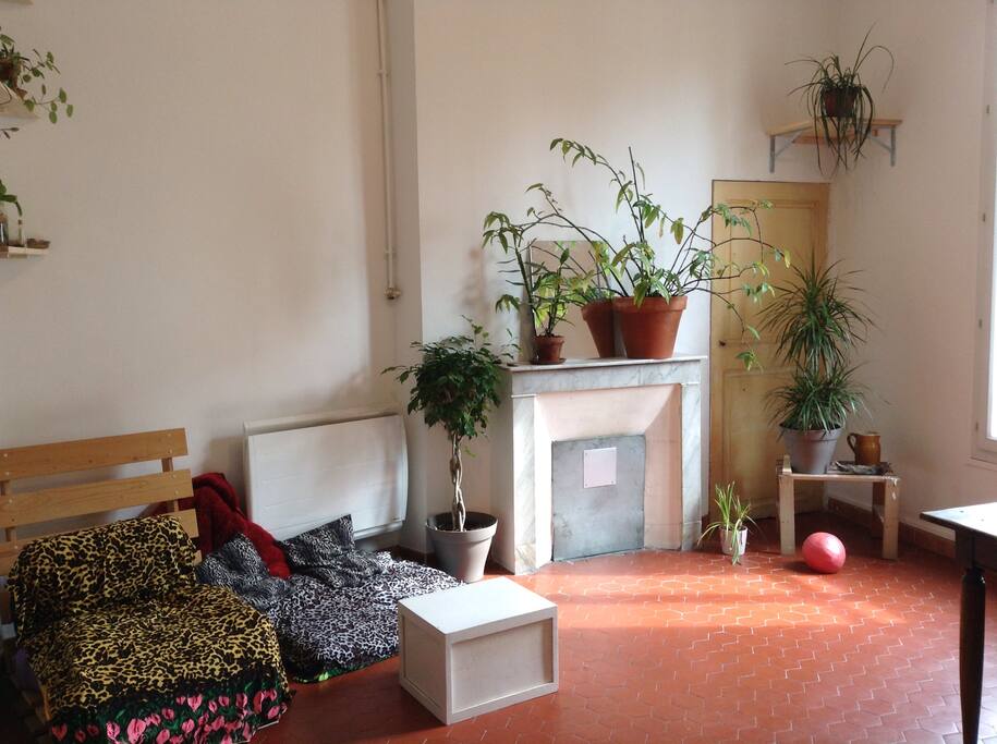 Le salon.