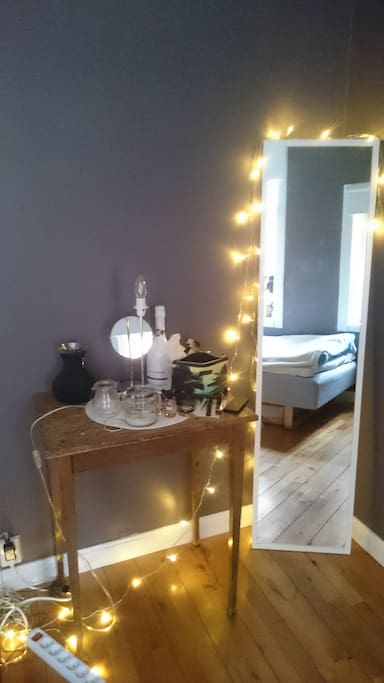 The availeble bedroom when our former tenant stayed with us