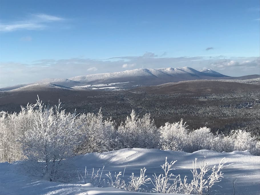 Janvier 2018 - Vue prise du Domaine des Appalaches